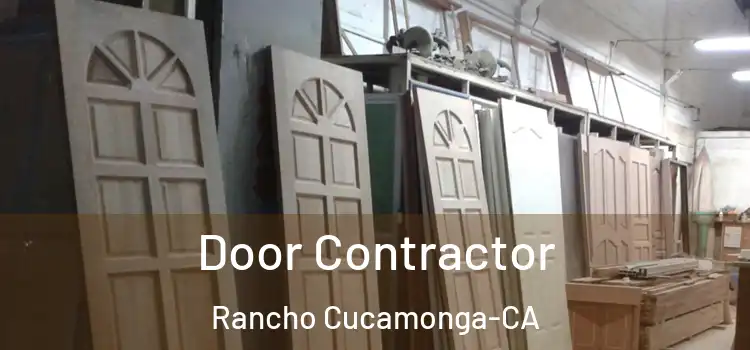 Door Contractor Rancho Cucamonga-CA