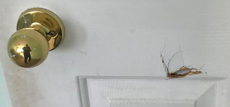 interior door hole repair Rancho Cucamonga